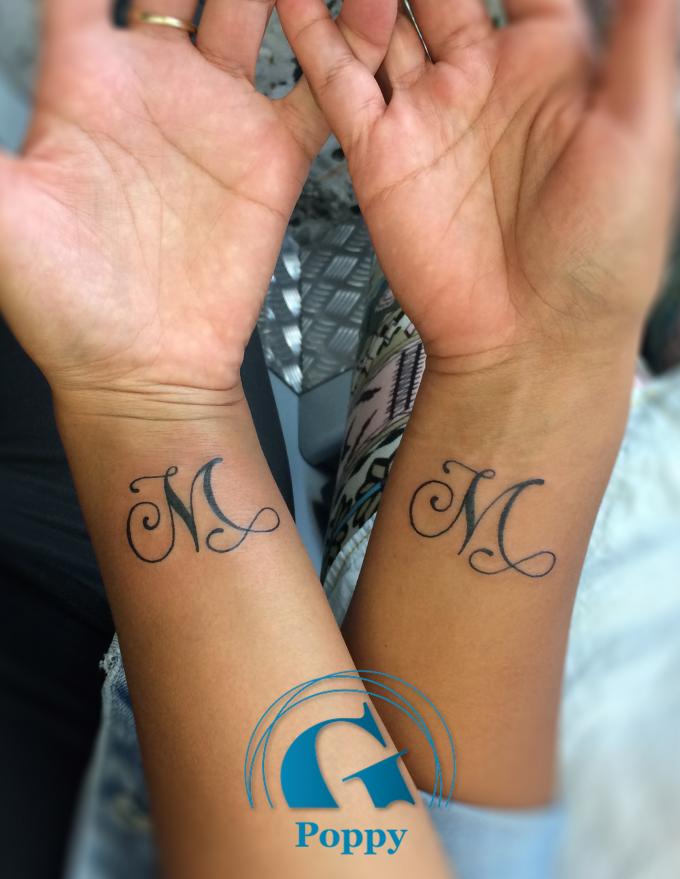 Image dun Tatouage Complémentaire sur le Poignet , Graphicaderme